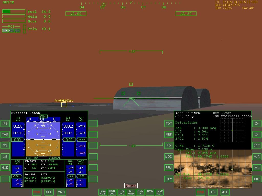 Flight 10, Earth - Titan Via Jupiter.

Wheelstop on Titan.