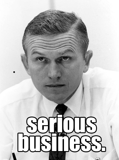 Frank Borman: Serious Business