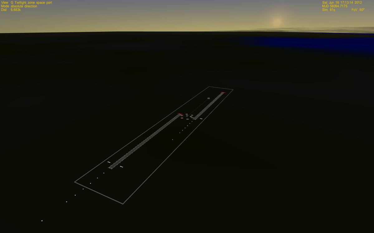 G Twilight zone space port
