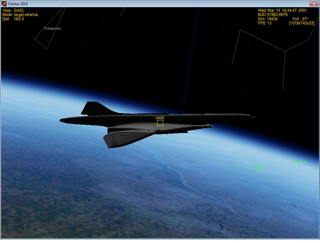 G42 Over Brazillian Border