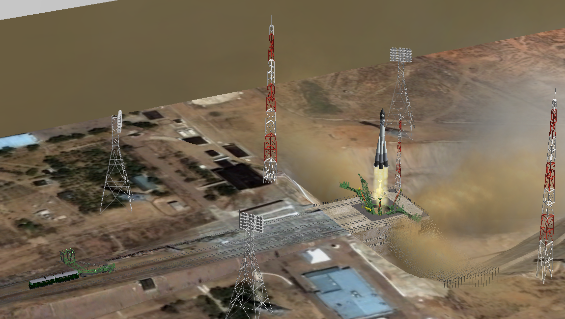 Gagarins launch