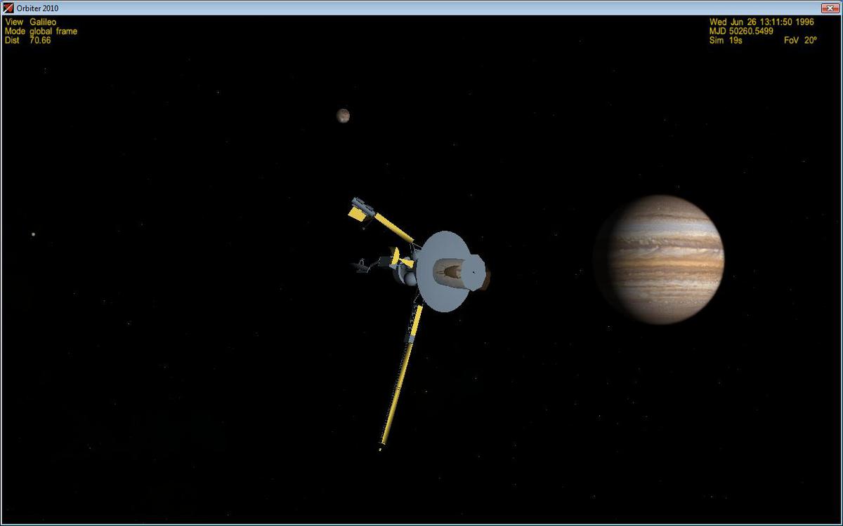 Gailieo aprouching Ganymede