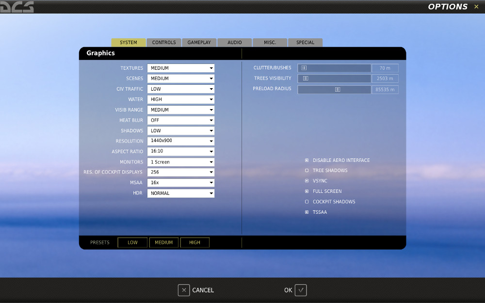 GfxOptions