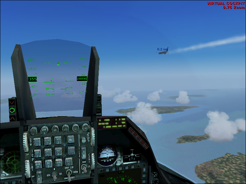 HAF F-16D intercepting a 737.