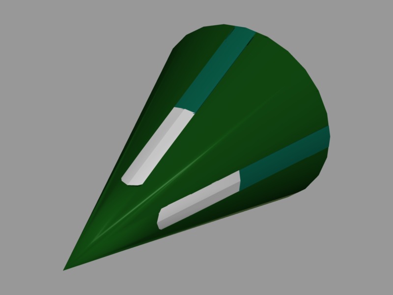 HARP Kinetic Energy Weapon

First rough anim8or model of the kinetic energy warhead with paddles for aerodynamic control.