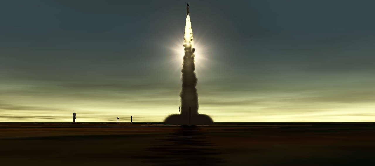 Hermes shuttle blasts off from Kourou
