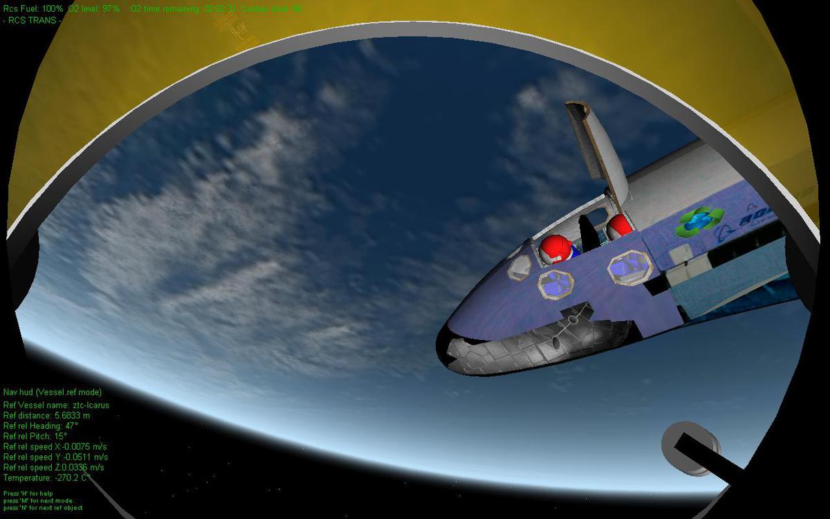 Icarus UMMUFA test.  Things look good!