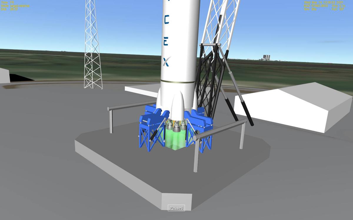 ignition of main engines by TEA/TEB mixture.
