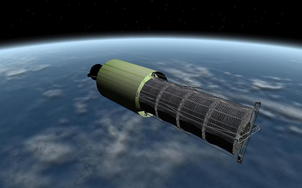 Iktope's tether reel payload.