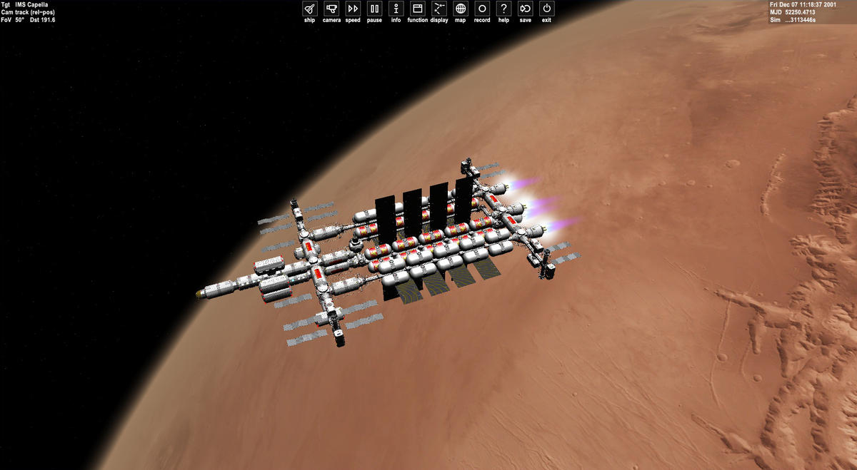 IMS Capella   Mars Orbit Insert 1