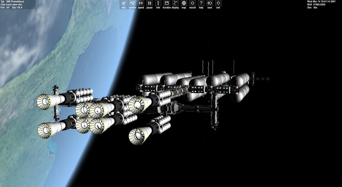 IMS Prometheus   Parking Orbit