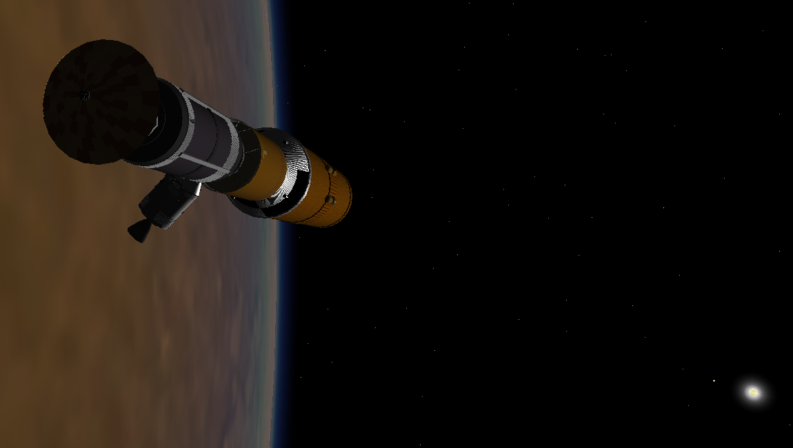 in the Mars Orbit