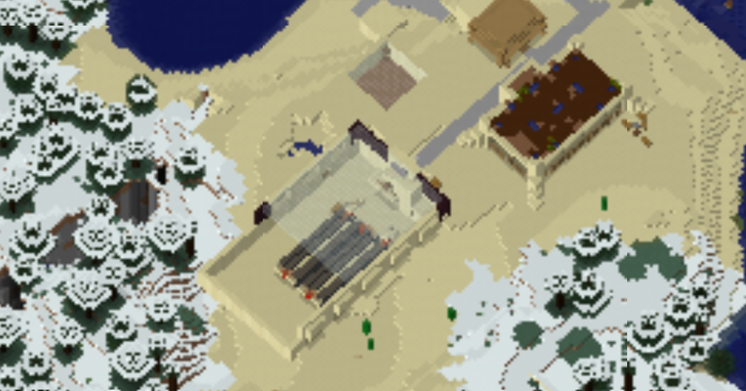 industrial facility from orbit