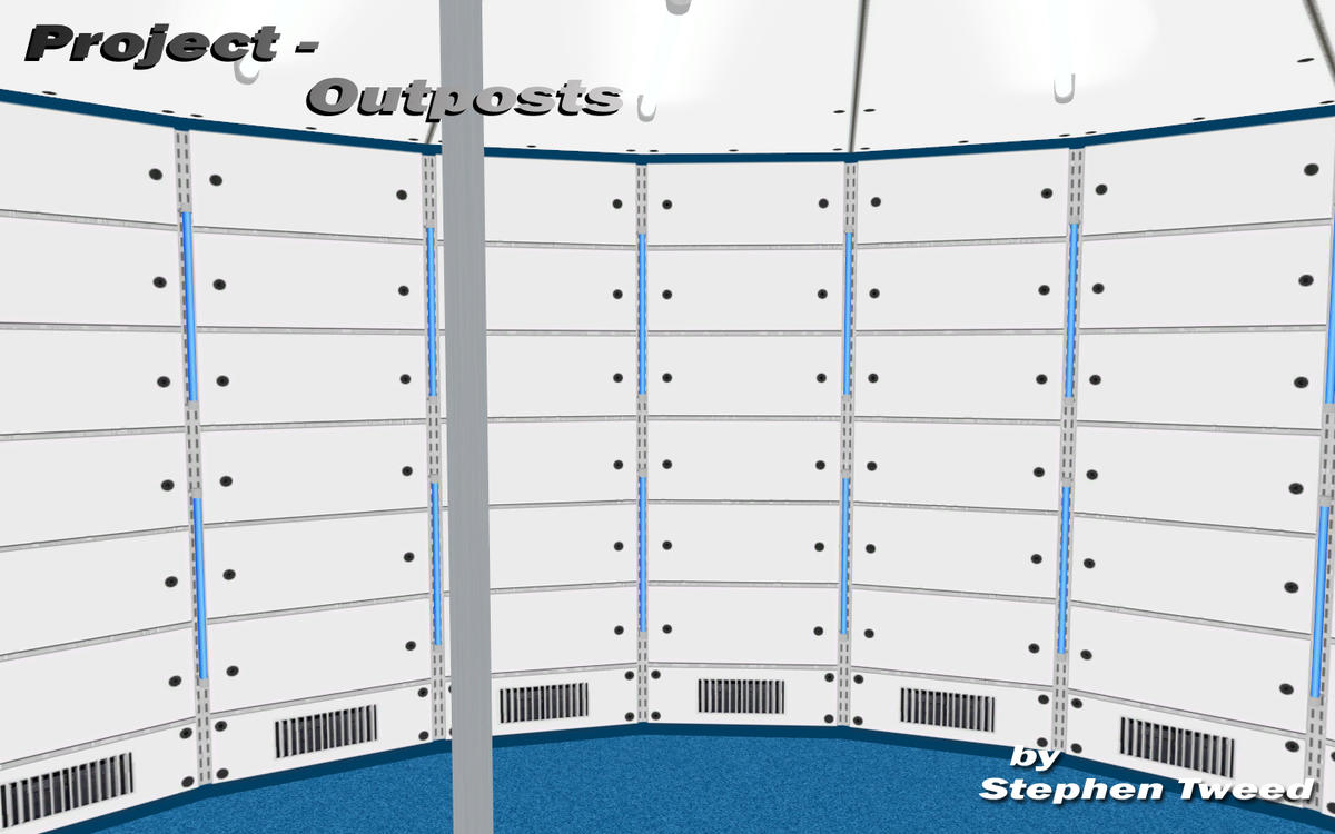 Inside one of the office areas of the modified ET.
