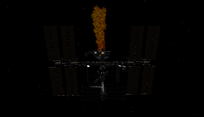 ISS boost up