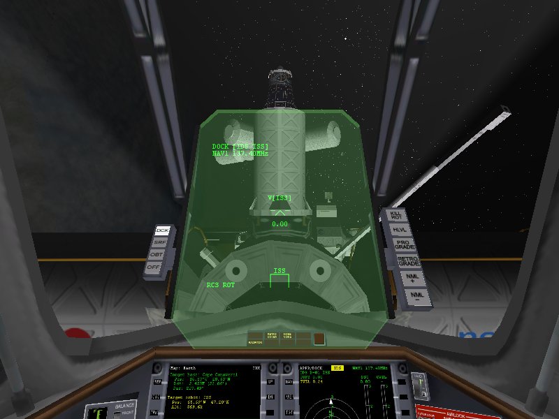 ISS port 1 cockpit reflection1