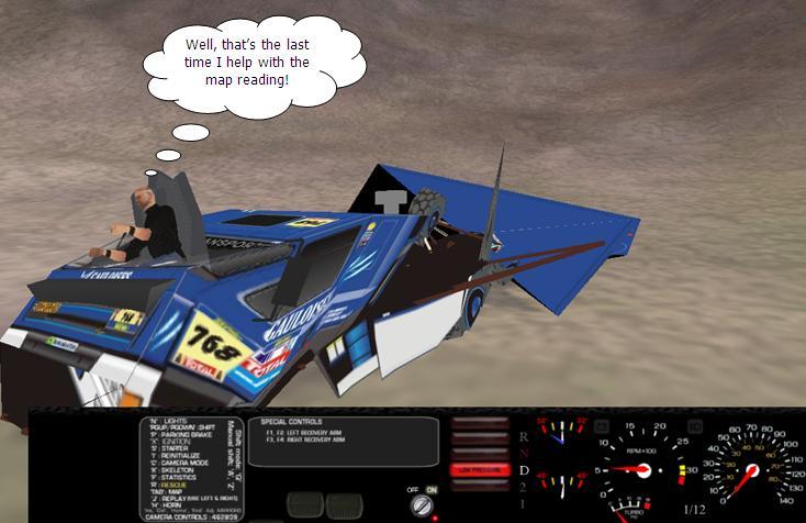 It's moments like this that make you long for collision detection...