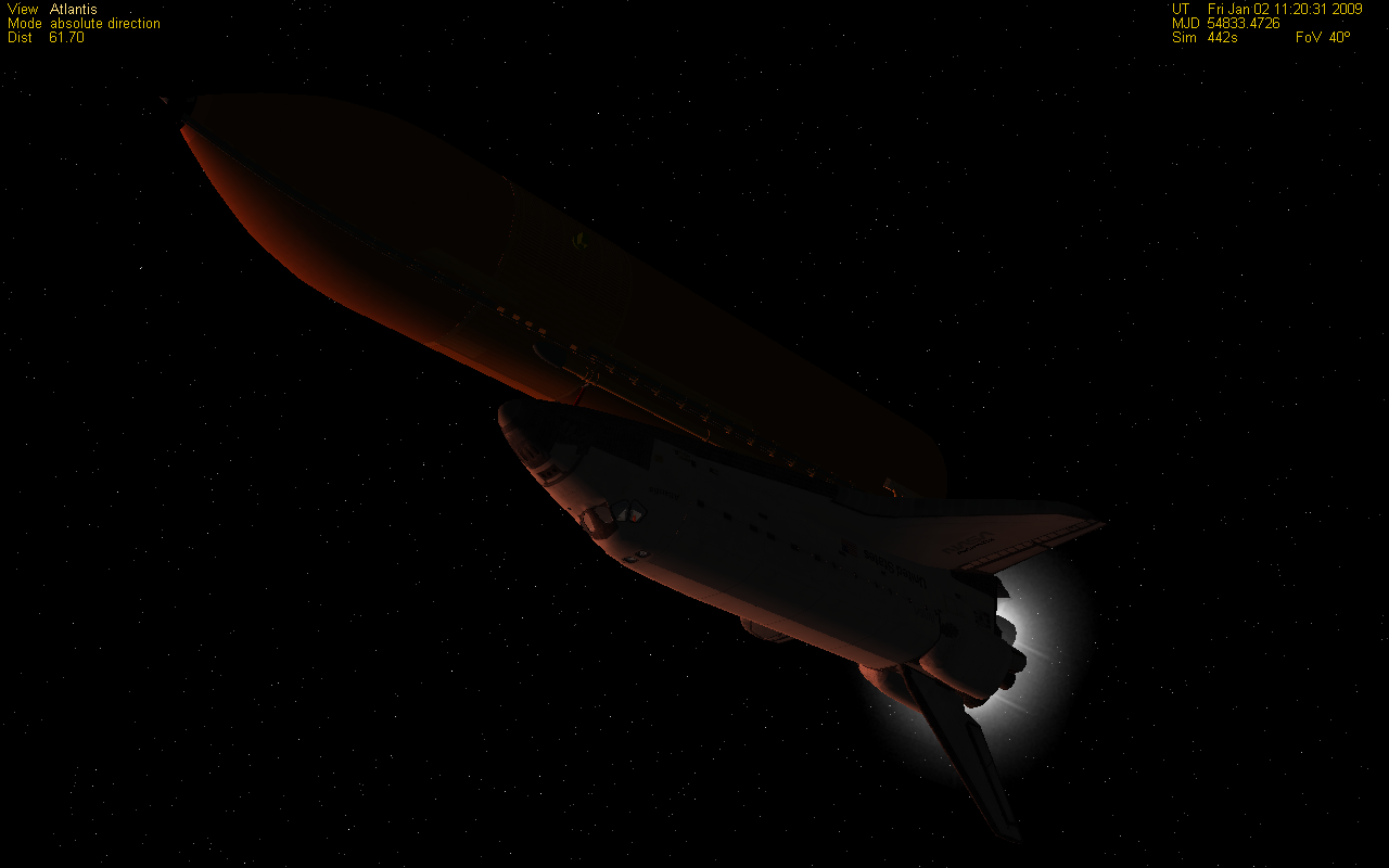 Launch at dawn
