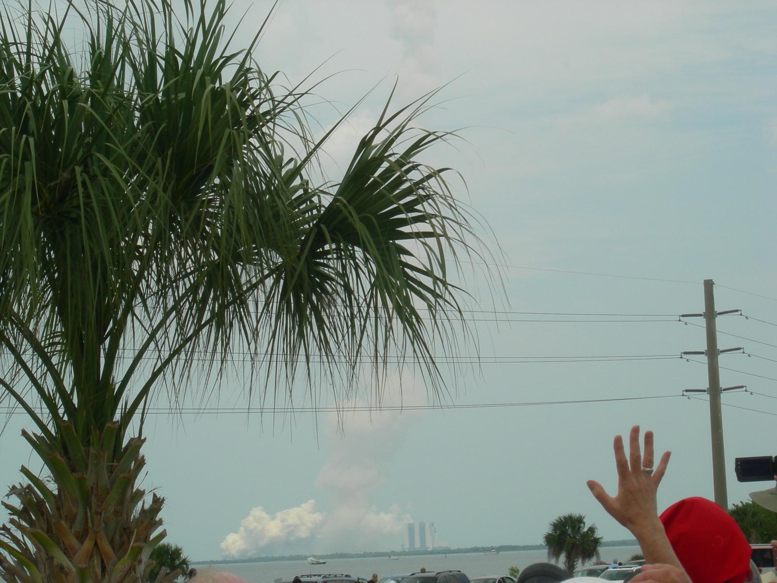 Launch site after launch