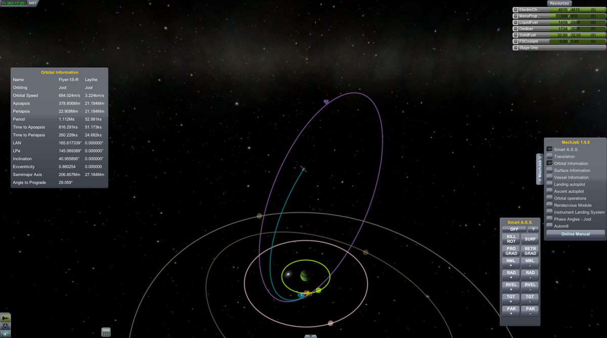 Laythe encounter plan