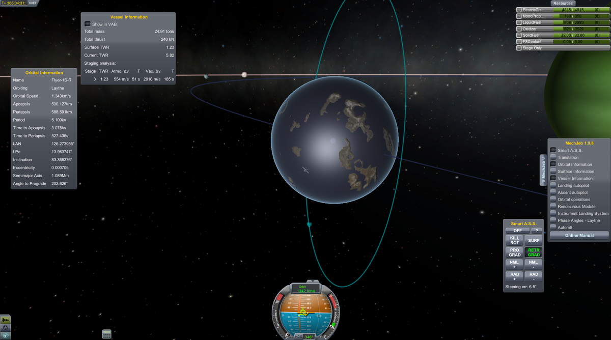 Laythe orbit