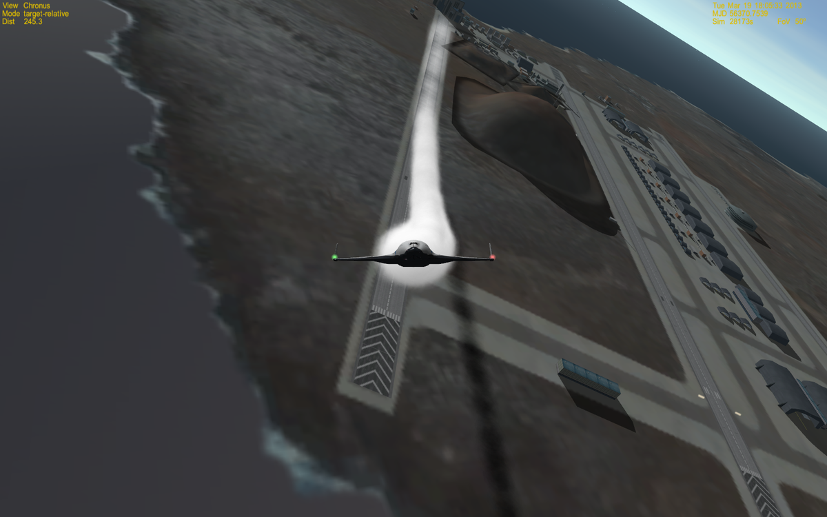 Liftoff!