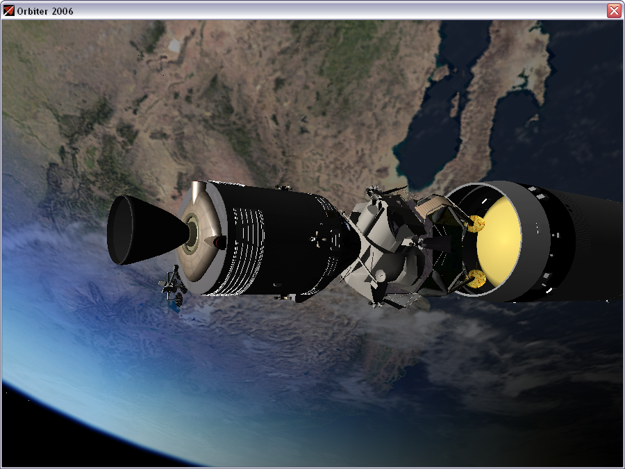 LM undocking of SIVB
