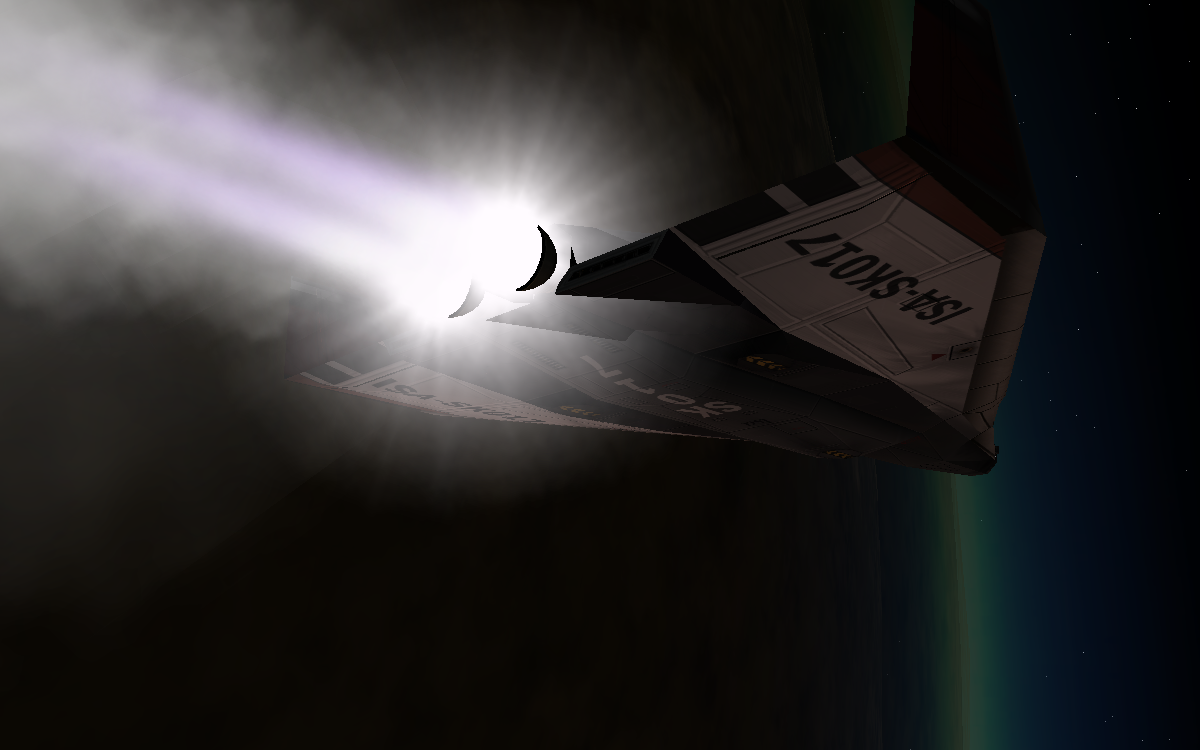 low flight on Titan