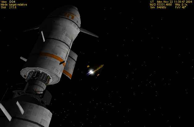 Main engine burn for transfer to Io