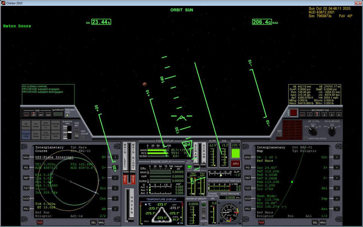 Mars Approach