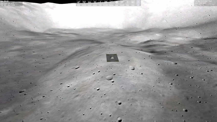 menelaus crater