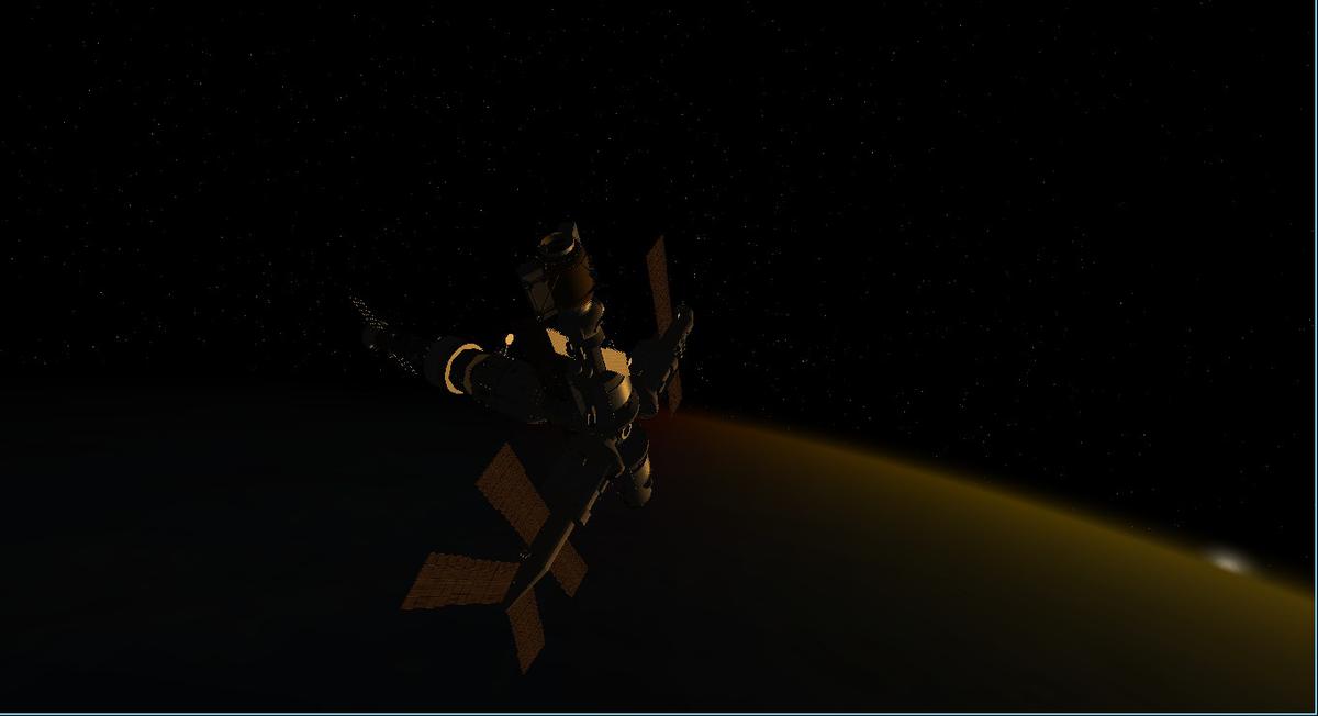 Mir last sunset