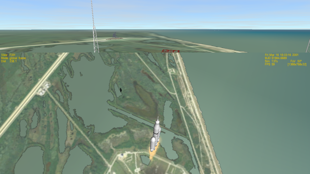 Mission 20130203:

Liftoff!