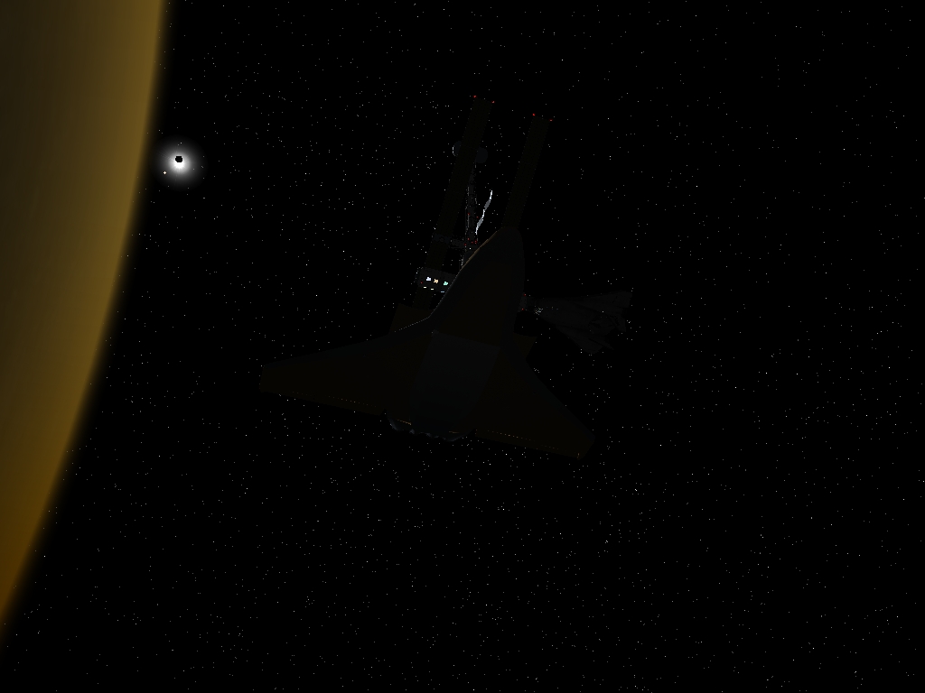 Moon Crossing Sun
