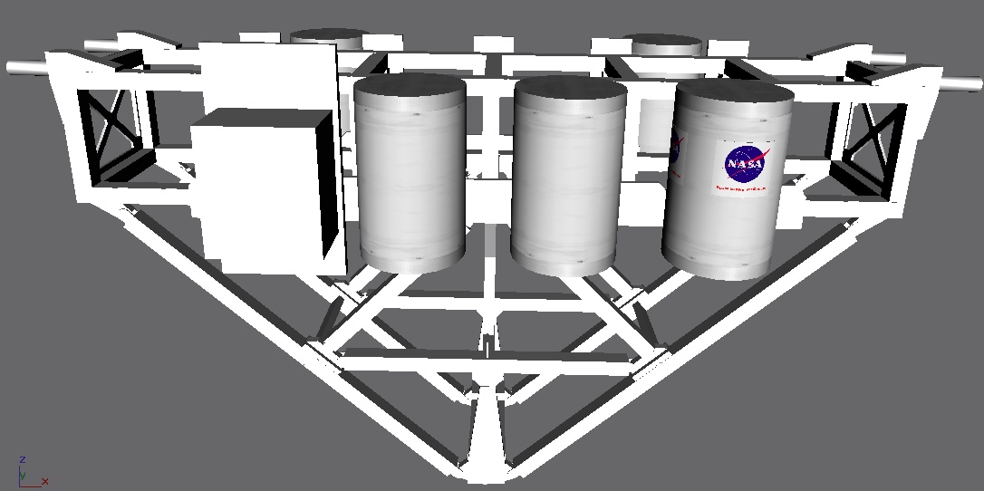 MPESS FREESTAR now with accurate textures. Experiments Shuttle Ozone Limb Sounding Experiment(SOLSE-2) and Mediterranean Israeli Dust Experiment(MEIDE