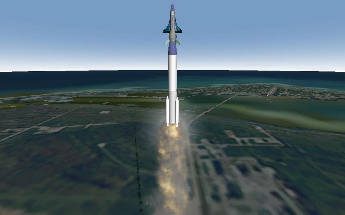 multistage meshes.  A shot of the Icarus launch platform for an idea of scale.  Quite small relatively speaking.