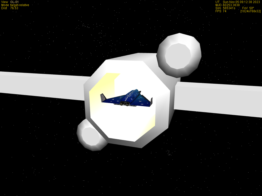 My first attempt at a rotation-dock was a success.