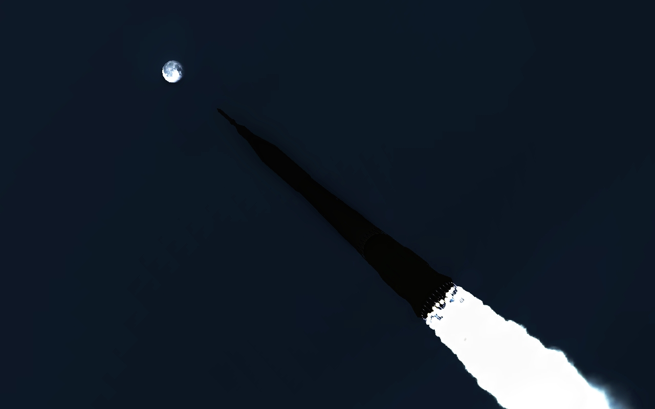 N1 rocket to the Moon