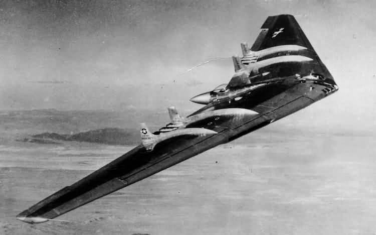 Northrop Jet Powered Flying Wing 22
