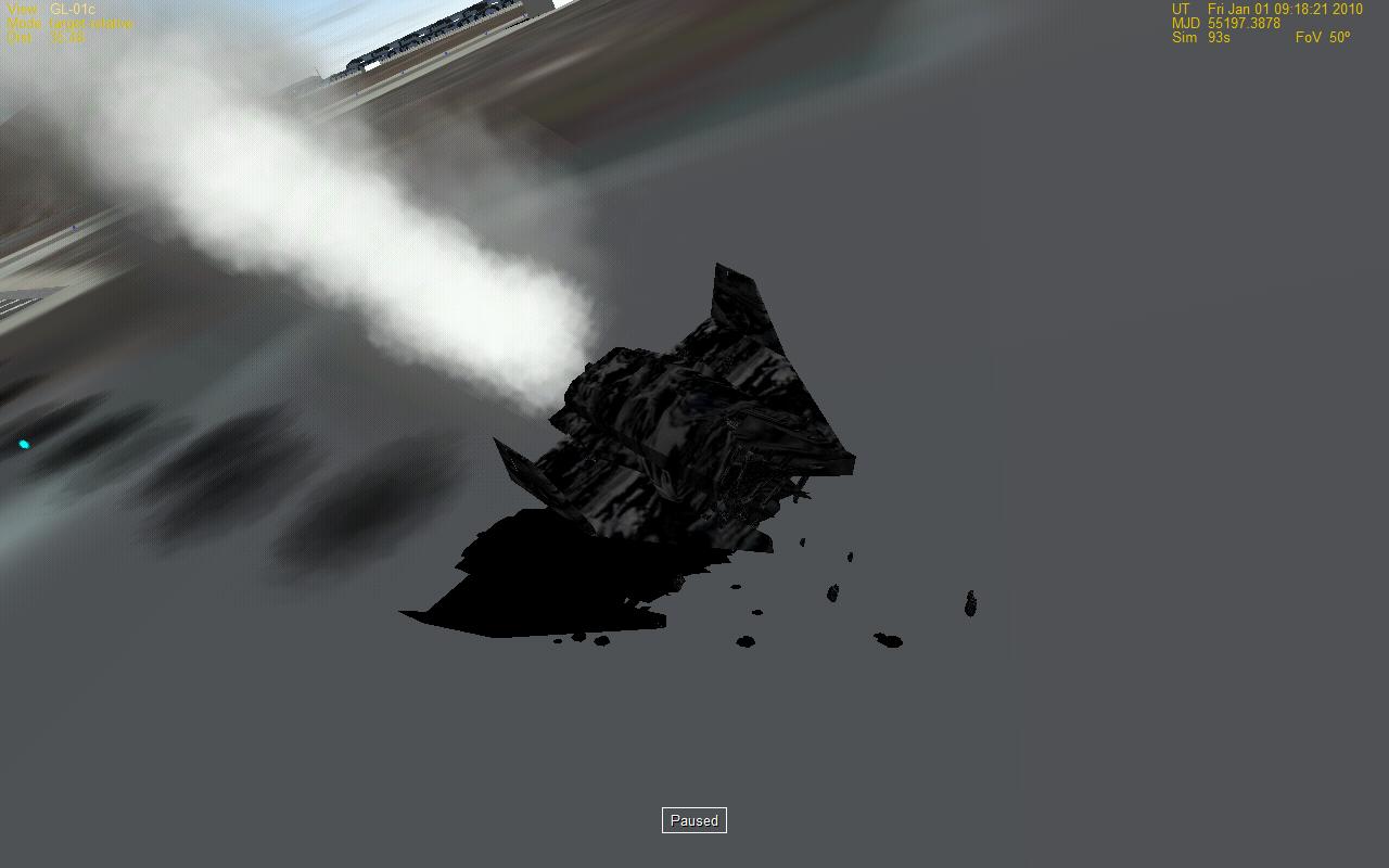 *Note to self:
Never press 8 during liftoff again.