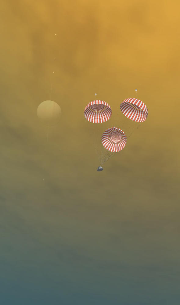 Nova Silisko - "We need an entry vehicle for Titan..." "How about the Apollo capsule?" "I like the way you think."