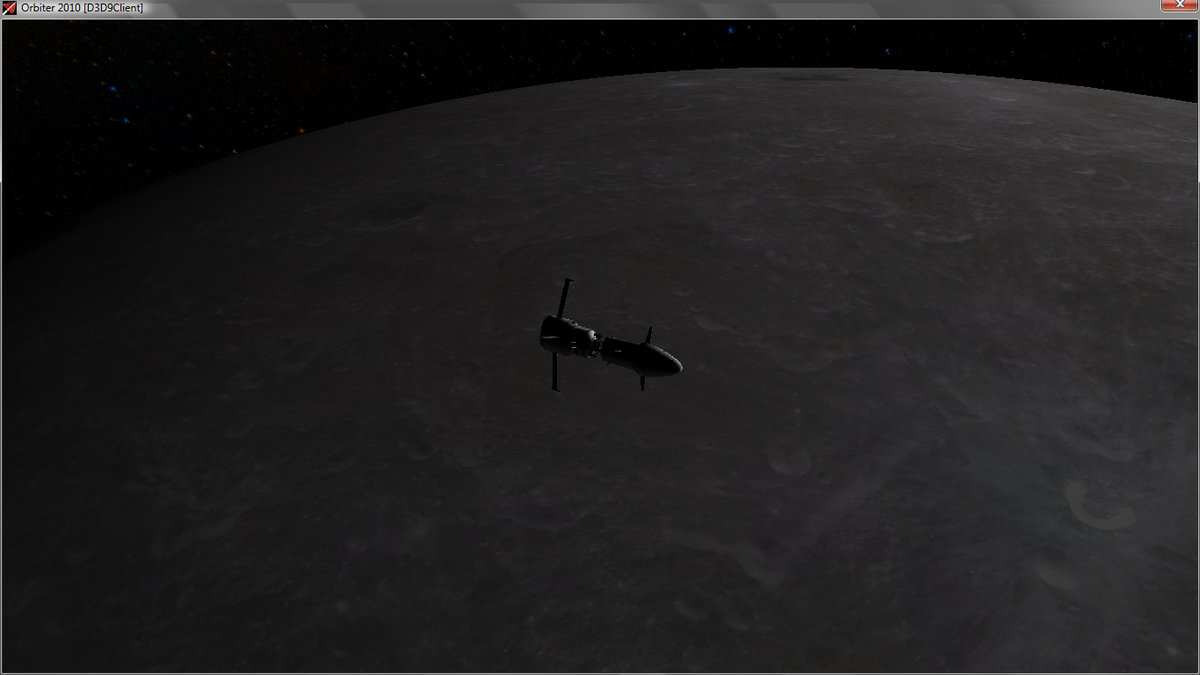 Odyssey before retrograde LOI