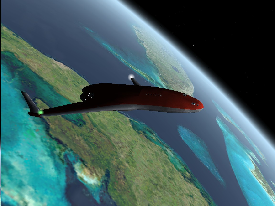 OFSS Mission12 Re-entry approach to AIA (or we could hang a left and go to Universal Studios).