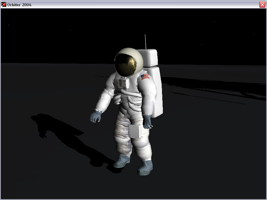 One small step for man