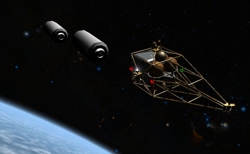 Orbiter 2010 P1 allows you beautiful backgronds