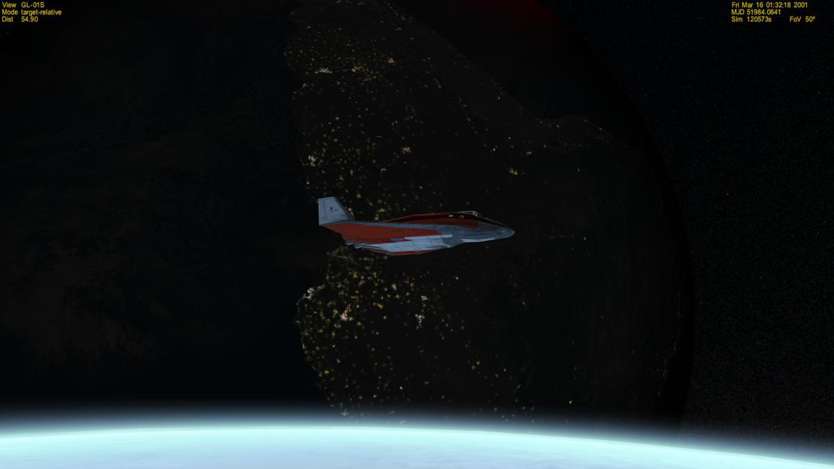 Orbiter bug: No eclipse shadows. Too bad ...