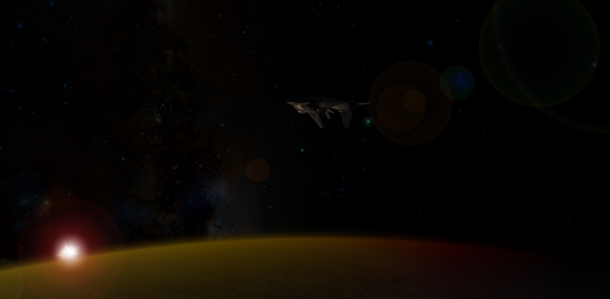 orbiter2010 2011 12 06 SunSet reproduction of Orbiter2006 shot