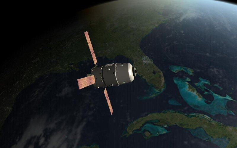 OrbiterCEV over florida2