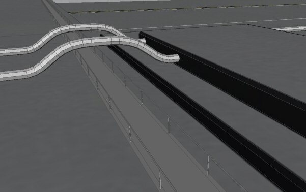 Overhead pipes