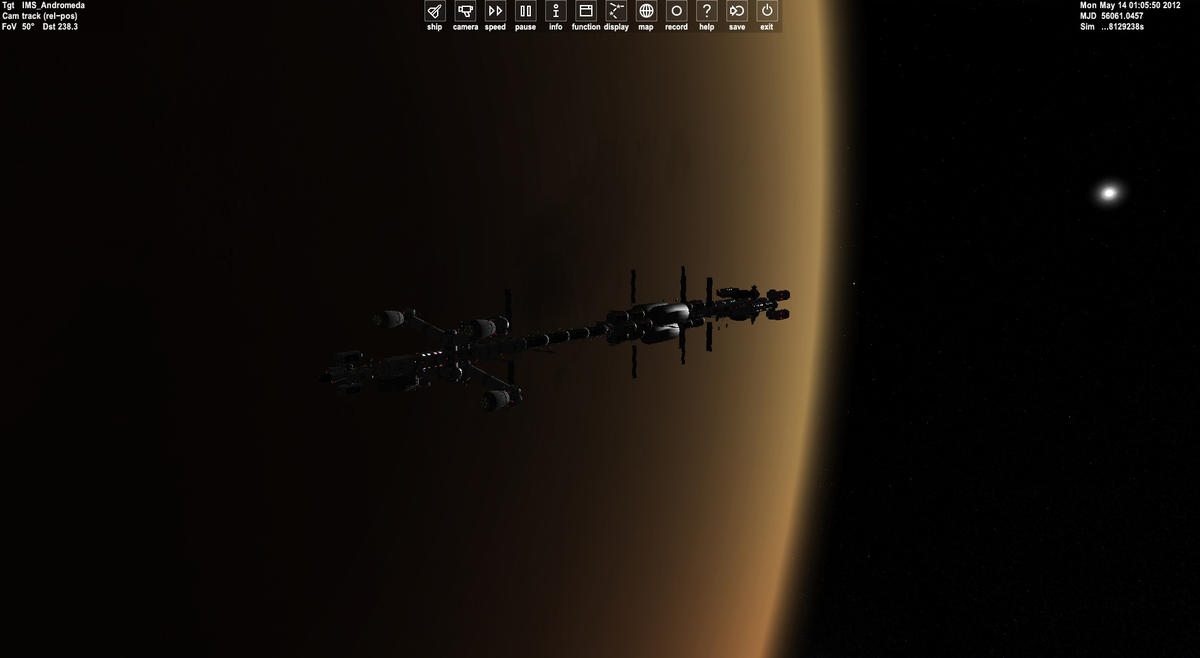 Parked under a marshan sunrise